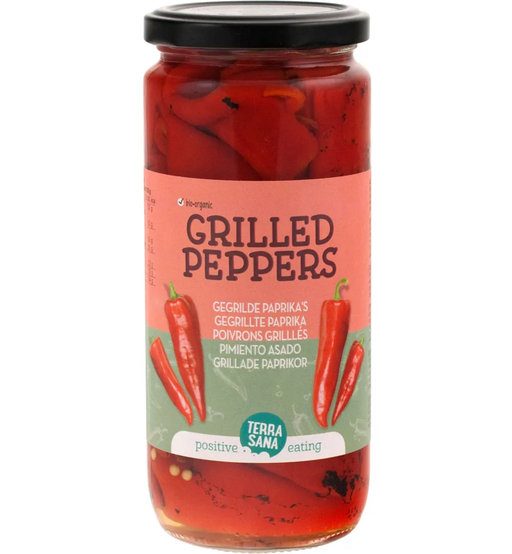 Terrasana Gegrilde Paprika Eko Bio (450 gr)
