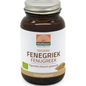 Mattisson Fenegriek Bio (120 vega capsules)