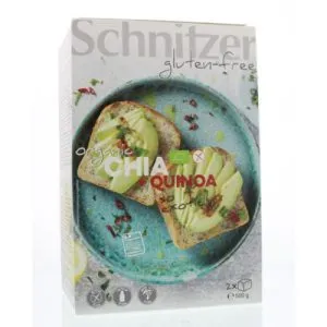 Schnitzer Brood Chia & Quinoa Bio (500 gr)