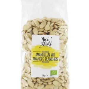 Nice & Nuts Amandelen Wit Bio (1000 gr)