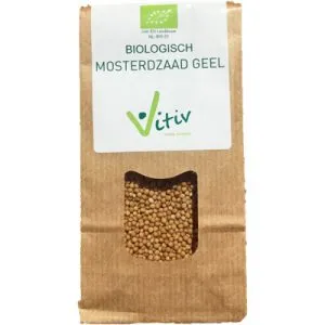 Vitiv Geel mosterdzaad bio (100 gr)