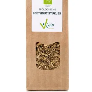 Vitiv Zoethoutstukjes bio (50 gr)