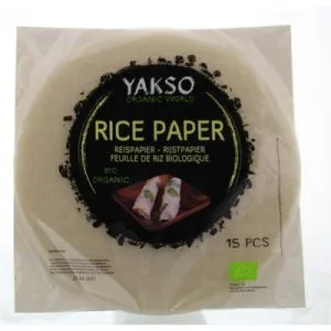 Yakso Rijstpapier Bio (150 gr)