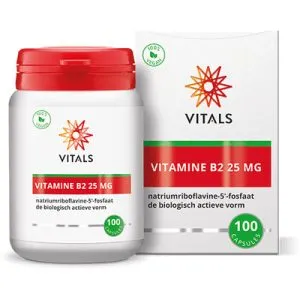 Vitals Vitamine B2 25mg (100 capsules)