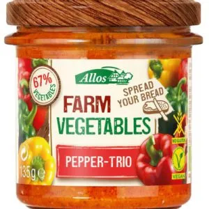 Allos Farm vegetables pepper trio bio (135 gr)