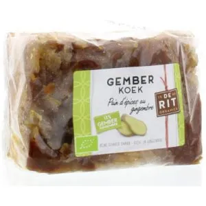 De Rit Kruidige Gemberkoek Bio (250 gr)