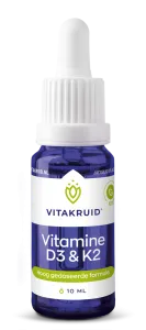Vitakruid Vitamine D3 & K2 (MenaQ7®) met Druppelpipet (10 ml)