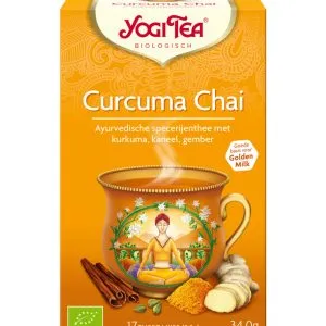 Yogi Tea Curcuma / turmeric chai tea bio (17 stuks)