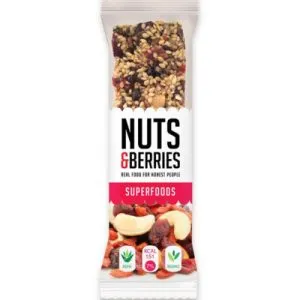 Nuts & Berries Bar Superfoods Bio (40 gr)