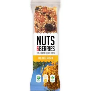 Nuts & Berries Bar Mediterran Bio (40 gr)