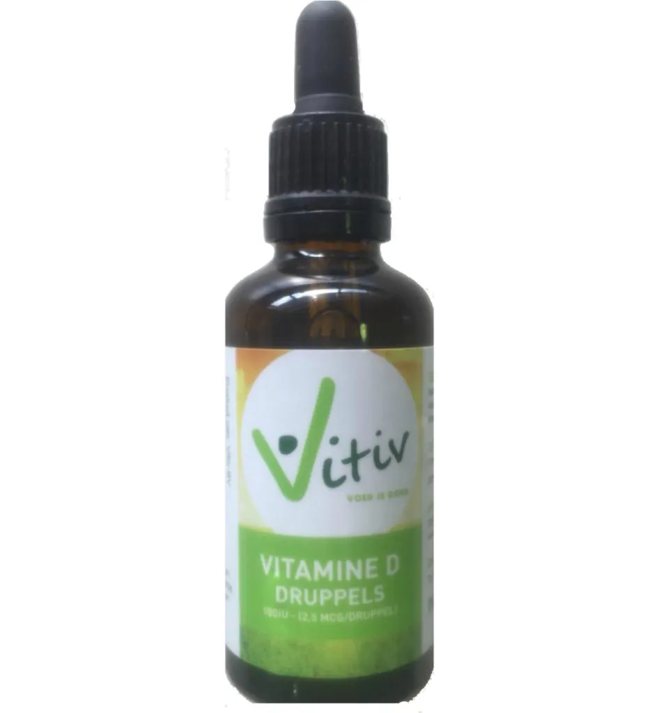 Vitiv Vitamine D3 druppels 100IU (50 ml)