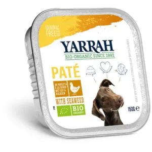 Yarrah Hondenvoer Pate Met Kip Bio (150 gr)