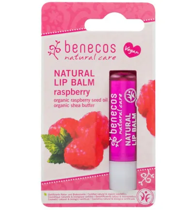 Benecos Lipbalm Raspberry Vegan (1 Stuk)