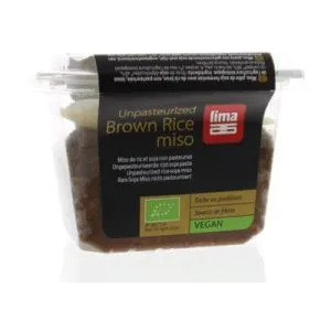 Lima Brown Rice Miso Ongepasteuriseerd Bio (300 gr)