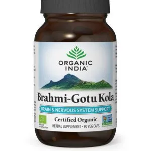 Organic India Brahmi - gotu kola bio (90 capsules)