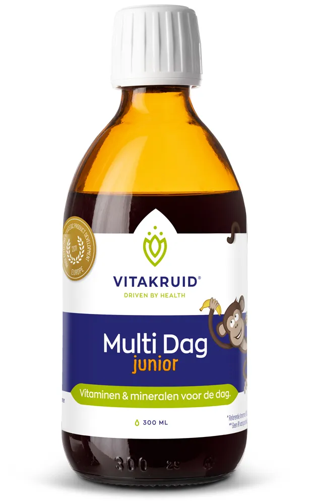 Vitakruid Multi Dag Junior 100% Vegan (300 ml)