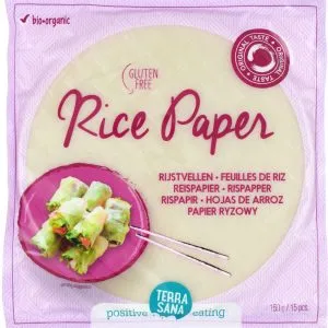 TerraSana Rijstpapier bio (150 gr)