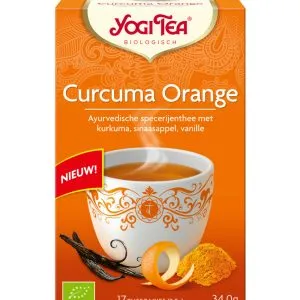Yogi Tea Turmeric/curcuma orange bio (17 stuks)