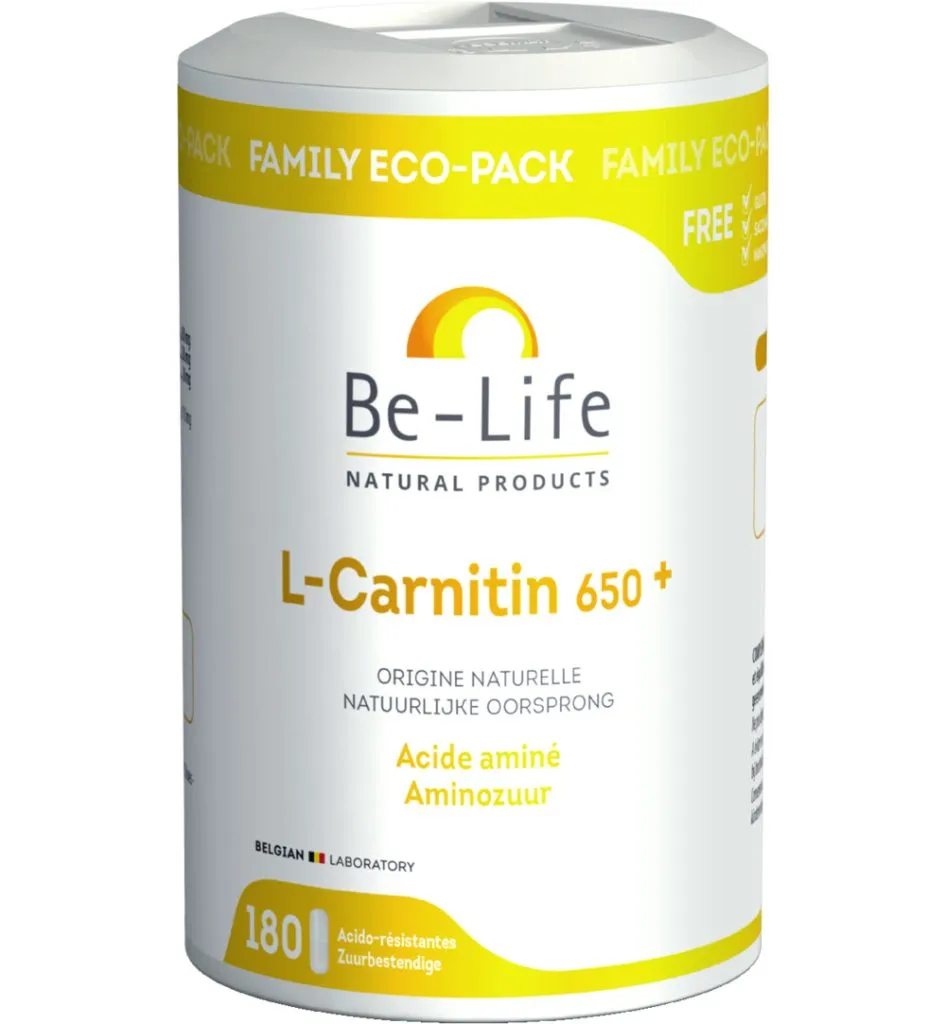 Be-Life L-Carnitin 650+ (180 capsules)