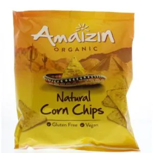 Amaizin Corn chips natural bio (75 gr)