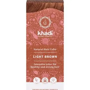 Khadi Haarkleur light brown (100 gr)