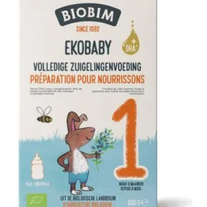 Biobim Ekobaby 1 volledige zuigelingenvoeding 0+ maand bi (600 gr)