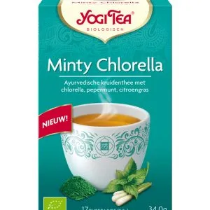 Yogi Tea Minty chlorella bio (17 stuks)