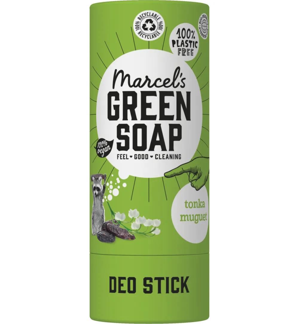 Marcel's Green Soap Deodorant stick tonka & muguet (40 gr)