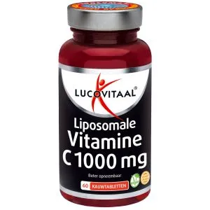 Lucovitaal Vitamine C 1000mg liposomaal (60 kauwtabletten)