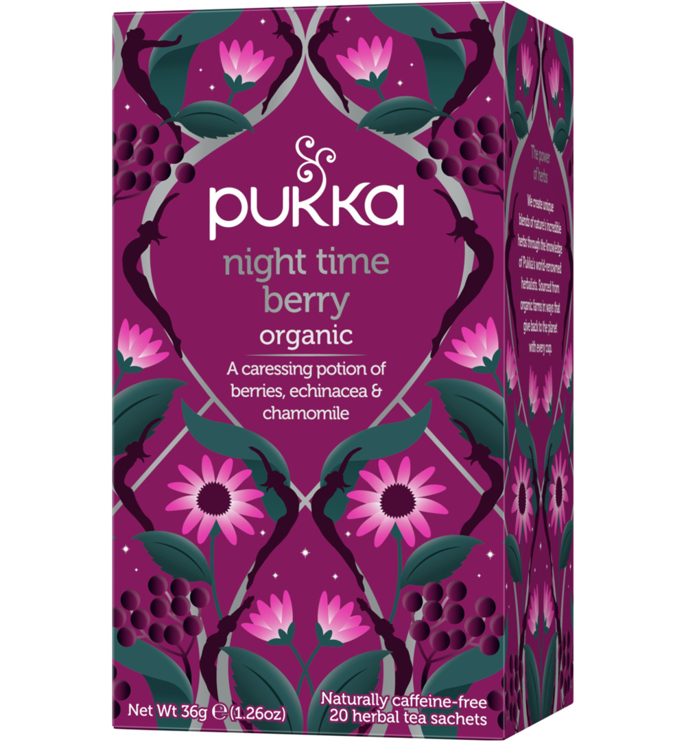 Pukka Organic Teas Night Time Berry Bio (20 zakjes)