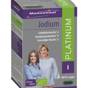 Mannavital Jodium bio platinum (90 vega capsules)