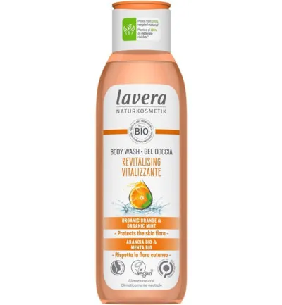 Lavera Douchegel / body wash revitalising bio EN-IT (250 ml)