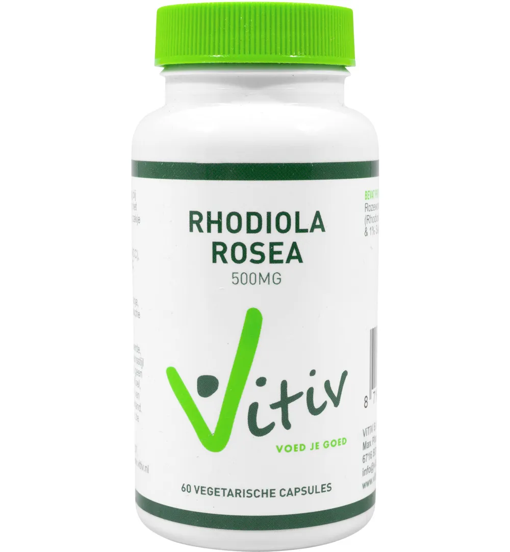 Vitiv Rhodiola Rosea 500Mg (60 capsules)