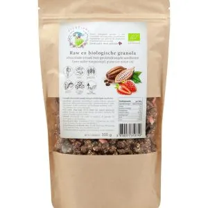 Vitiv Tijgernootgranola Chocolade Aardbei Bio (300 gr)