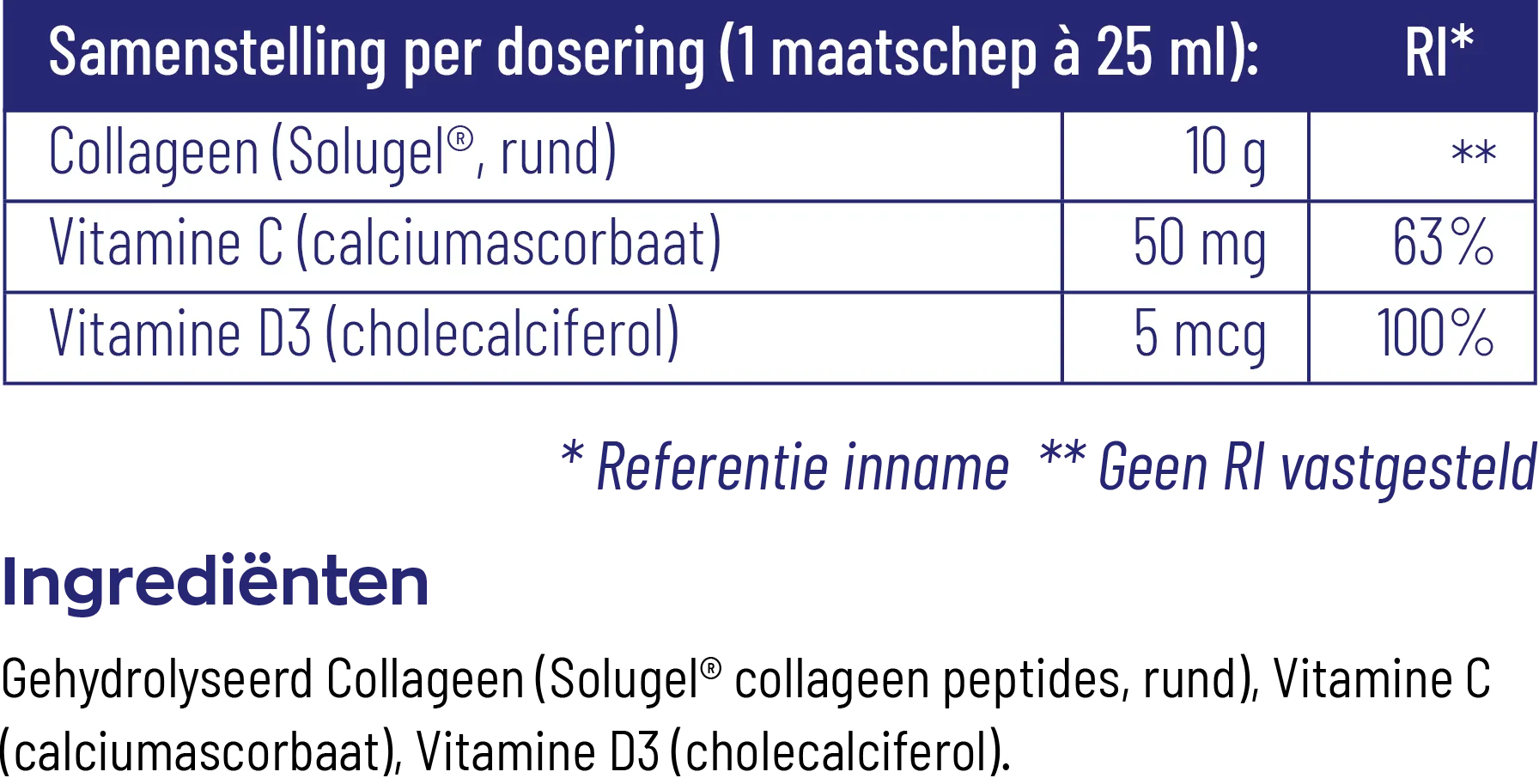 Vitakruid Collageen Solugel® Poeder Met Vitamine C & D (250 gr) - image 3