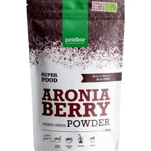 Purasana Aronia Poeder - Vegan Bio (200 gr)