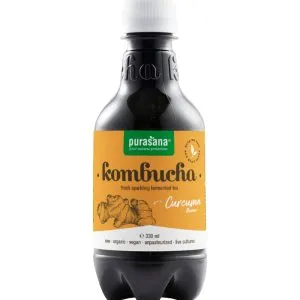 Purasana Kombucha Kurkuma - Vegan Bio (330 ml)