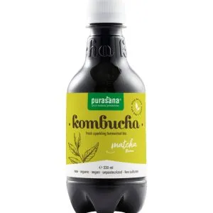 Purasana Kombucha Matcha Vegan Bio (330 ml)
