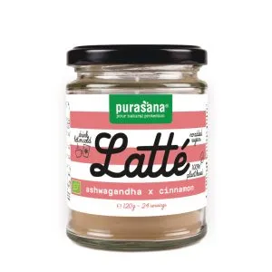 Purasana Latte Ashwagandha Kaneel - Vegan (120 gr)