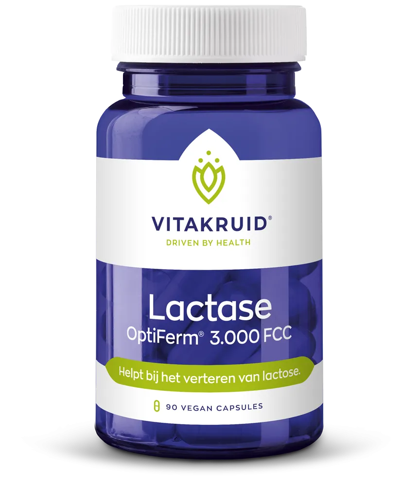 Vitakruid Lactase Enzym Optiferm® 3.000 Fcc (90 vega capsules)