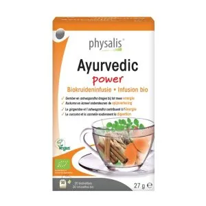 Physalis Ayurvedic power biokruideninfusie (20 zakjes)