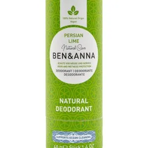 Ben & Anna Deodorant persian lime papertube (40 gr)
