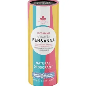 Ben & Anna Deodorant coco mania papertube (40 gr)