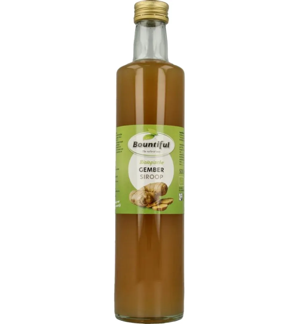 Bountiful Gembersiroop Bio (500 ml)