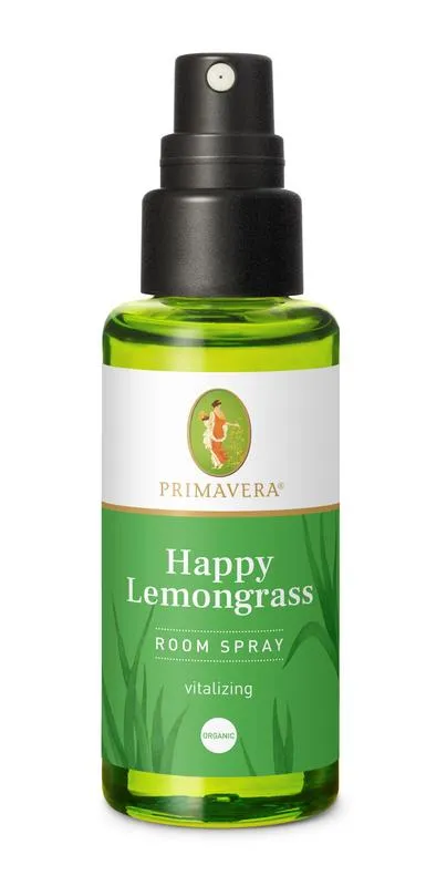 Primavera Roomspray happy lemongrass bio (50 ml)
