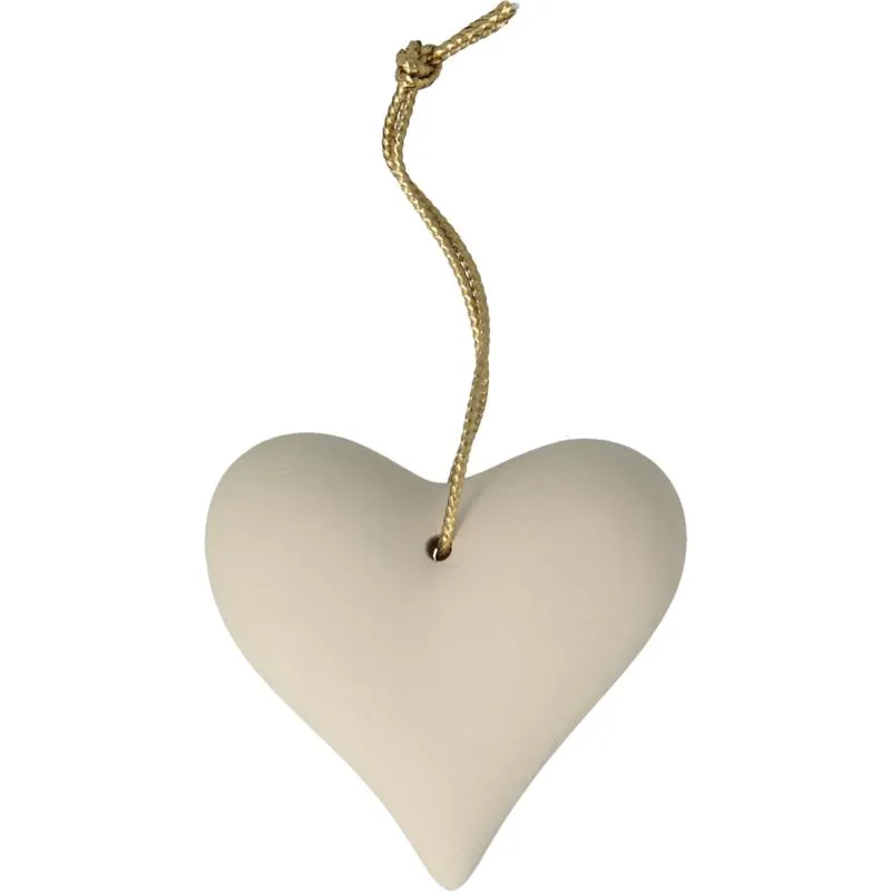 Primavera Geursteen hartje wit (1 stuk)