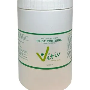 Vitiv Rijst Proteine 80% Vegan Bio (350 gr)