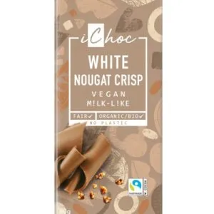Ichoc White Nougat Crisp Vegan (80 gr)