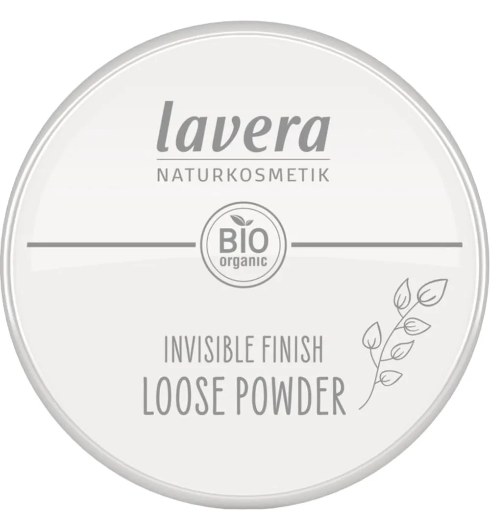 Lavera Invisible finish loose powder transp EN-FR-IT-DE (11 gr)