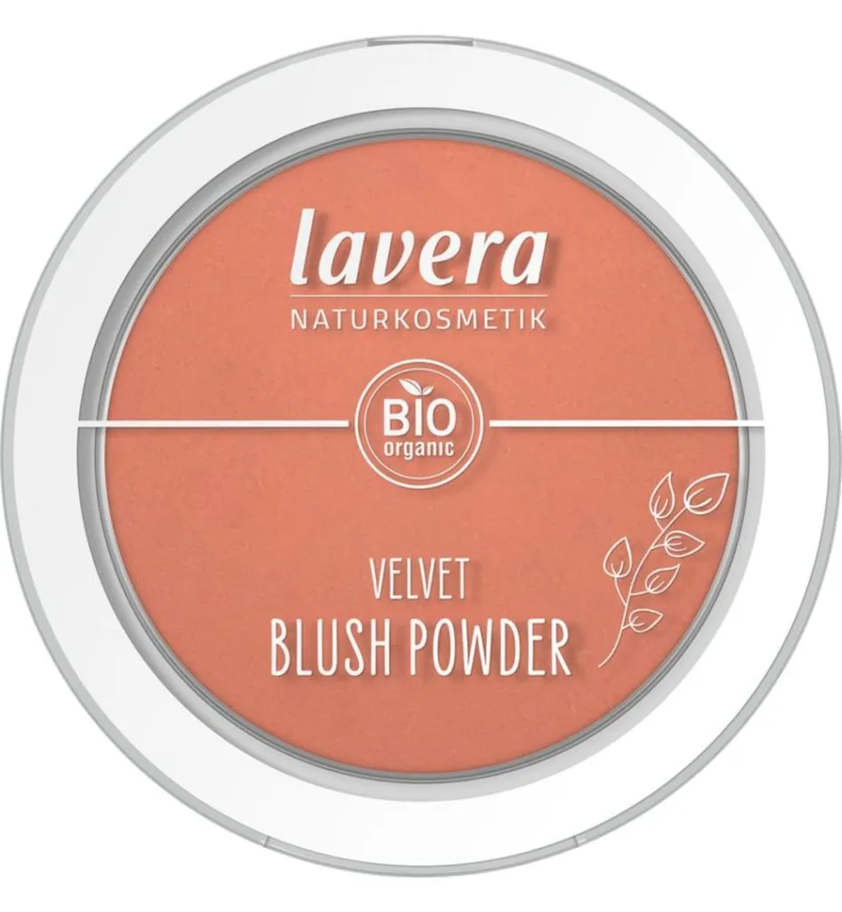 Lavera Velvet blush powder rosy peach 01 EN-FR-IT-DE (5 gr)